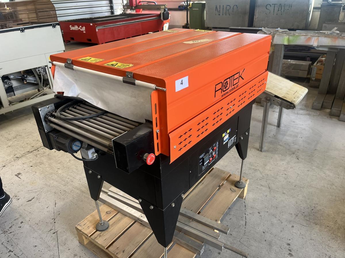 Rotek Folien- Schrumpftunnel Typ PM-ST-BS 4525